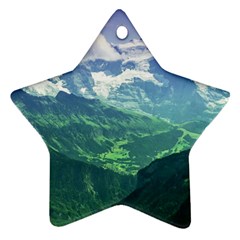 Laghi Di Fusine Star Ornament (two Sides)  by trendistuff