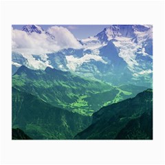 Laghi Di Fusine Small Glasses Cloth (2-side) by trendistuff