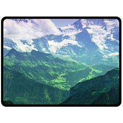 Laghi Di Fusine Fleece Blanket (large)  by trendistuff