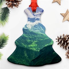 Laghi Di Fusine Christmas Tree Ornament (2 Sides) by trendistuff