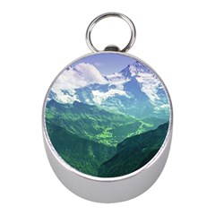 Laghi Di Fusine Mini Silver Compasses by trendistuff