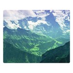 LAGHI DI FUSINE Double Sided Flano Blanket (Large) 