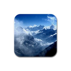 KANGCHENJUNGA Rubber Square Coaster (4 pack) 