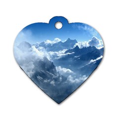 KANGCHENJUNGA Dog Tag Heart (One Side)