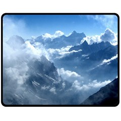 Kangchenjunga Fleece Blanket (medium)  by trendistuff