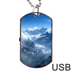 KANGCHENJUNGA Dog Tag USB Flash (Two Sides) 