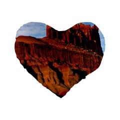 Grand Canyon 3 Standard 16  Premium Heart Shape Cushions