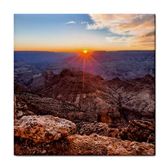 Grand Canyon 1 Tile Coasters by trendistuff