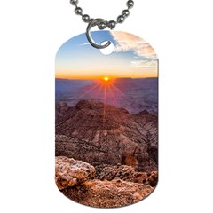 Grand Canyon 1 Dog Tag (two Sides) by trendistuff