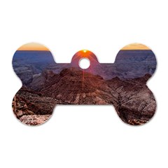 Grand Canyon 1 Dog Tag Bone (two Sides) by trendistuff