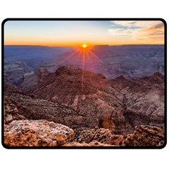 Grand Canyon 1 Fleece Blanket (medium)  by trendistuff