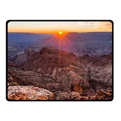 Grand Canyon 1 Fleece Blanket (small) by trendistuff