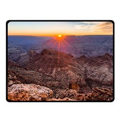 Grand Canyon 1 Double Sided Fleece Blanket (small) 