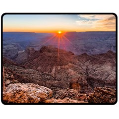 Grand Canyon 1 Double Sided Fleece Blanket (medium) 