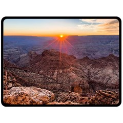 Grand Canyon 1 Double Sided Fleece Blanket (large) 