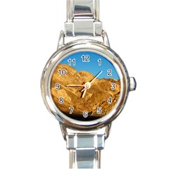 Death Valley Round Italian Charm Watches by trendistuff