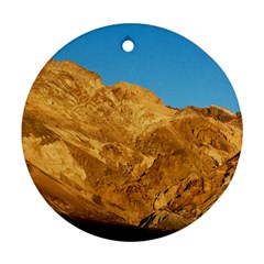 Death Valley Round Ornament (two Sides)  by trendistuff