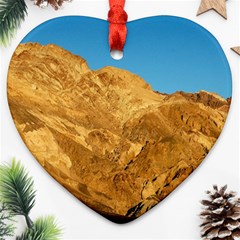 Death Valley Heart Ornament (2 Sides) by trendistuff