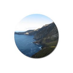 Croaghaun Cliffs Magnet 3  (round) by trendistuff