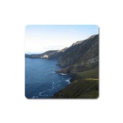 Croaghaun Cliffs Square Magnet by trendistuff