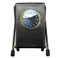 Croaghaun Cliffs Pen Holder Desk Clocks by trendistuff