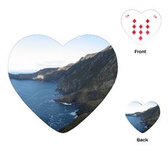 Croaghaun Cliffs Playing Cards (heart) 