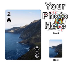 Croaghaun Cliffs Playing Cards 54 Designs  by trendistuff