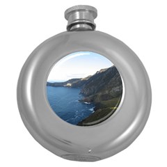 Croaghaun Cliffs Round Hip Flask (5 Oz) by trendistuff