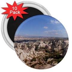 Cappadocia 3 3  Magnets (10 Pack)  by trendistuff