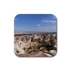 Cappadocia 3 Rubber Coaster (square)  by trendistuff