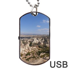 Cappadocia 3 Dog Tag Usb Flash (one Side)