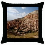 CAPPADOCIA 2 Throw Pillow Cases (Black)