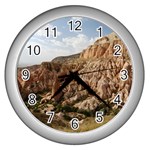 CAPPADOCIA 2 Wall Clocks (Silver) 