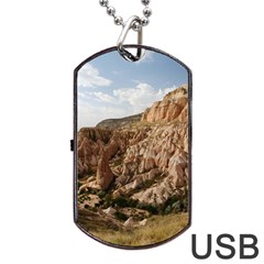 Cappadocia 2 Dog Tag Usb Flash (one Side)