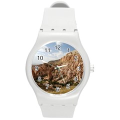 Cappadocia 2 Round Plastic Sport Watch (m) by trendistuff