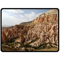 Cappadocia 2 Double Sided Fleece Blanket (large)  by trendistuff