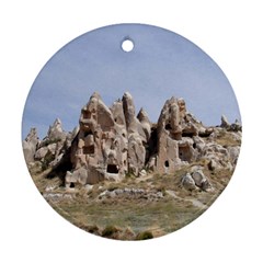 Cappadocia 1 Round Ornament (two Sides)  by trendistuff