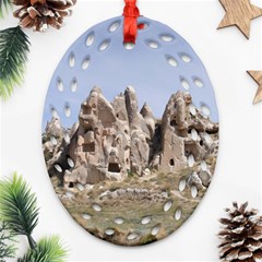 Cappadocia 1 Oval Filigree Ornament (2-side)  by trendistuff