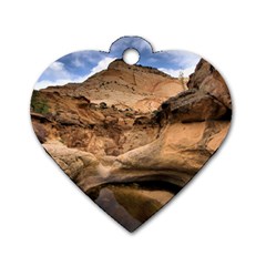 Capital Reefs Dog Tag Heart (two Sides) by trendistuff