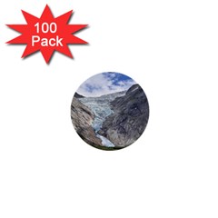 Briksdalsbreen 1  Mini Buttons (100 Pack)  by trendistuff