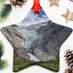 Briksdalsbreen Star Ornament (two Sides)  by trendistuff