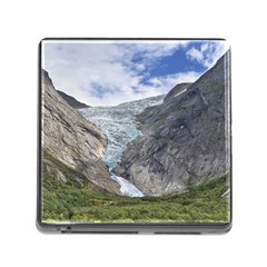 Briksdalsbreen Memory Card Reader (square) by trendistuff