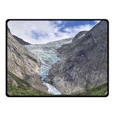 Briksdalsbreen Double Sided Fleece Blanket (small) 