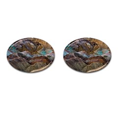 Artists Palette 2 Cufflinks (oval) by trendistuff