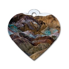 Artists Palette 2 Dog Tag Heart (two Sides) by trendistuff