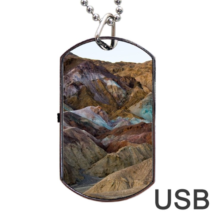 ARTISTS PALETTE 2 Dog Tag USB Flash (One Side)