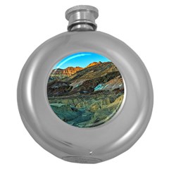 Artists Palette 1 Round Hip Flask (5 Oz) by trendistuff