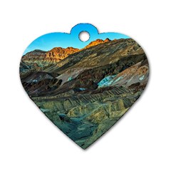 Artists Palette 1 Dog Tag Heart (two Sides) by trendistuff