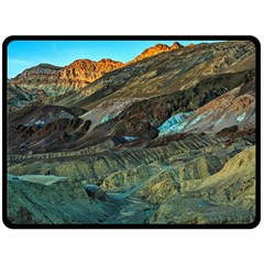 Artists Palette 1 Fleece Blanket (large)  by trendistuff