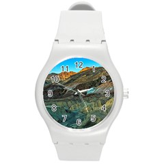 Artists Palette 1 Round Plastic Sport Watch (m)